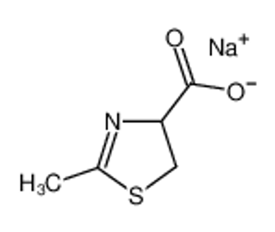 Picture of sodium,2-methyl-4,5-dihydro-1,3-thiazole-4-carboxylate