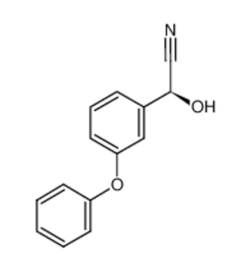Picture of (2S)-2-hydroxy-2-(3-phenoxyphenyl)acetonitrile