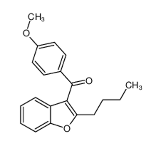 Picture of (2-butyl-1-benzofuran-3-yl)-(4-methoxyphenyl)methanone