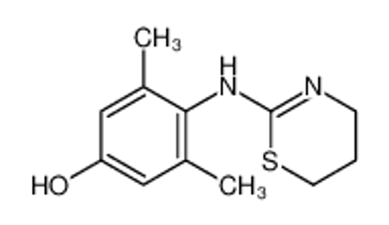 Picture of 4-(5,6-Dihydro-4H-1,3-thiazin-2-ylamino)-3,5-dimethylphenol