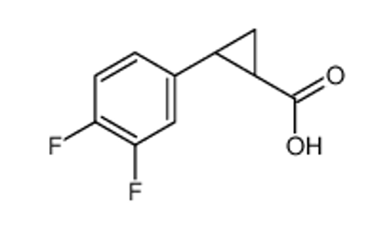 Picture of (1R,2R)-2-(3,4-difluorophenyl)cyclopropane-1-carboxylic acid