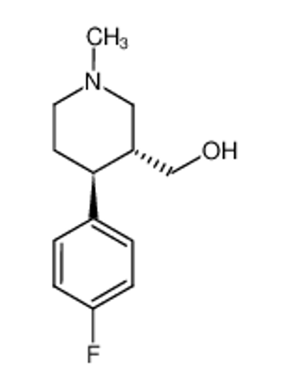 Picture of (-)-trans-4-(4'-Fluorophenyl)-3-hydroxymethyl-N-methyl-piperidine