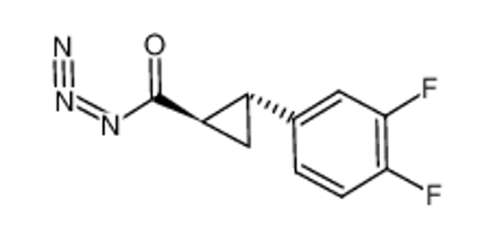 Picture of (1R,2R)-2-(3,4-difluorophenyl)cyclopropanecarbonyl azide