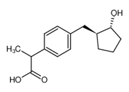 Picture of (+/-)-2-[4-(trans)-((1'R,2'S)-2'-hydroxycyclopentylmethyl)-phenyl]propionic acid