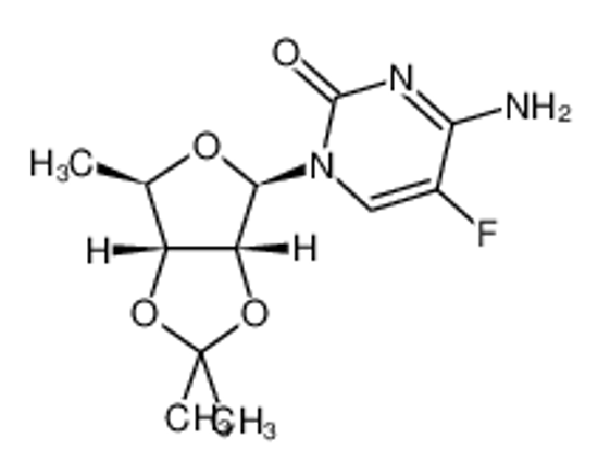 Picture of 5'-Deoxy-2',3'-O-isopropylidene-5-fluorocytidine