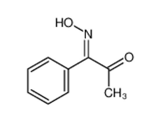 Picture of (1E)-1-hydroxyimino-1-phenylpropan-2-one