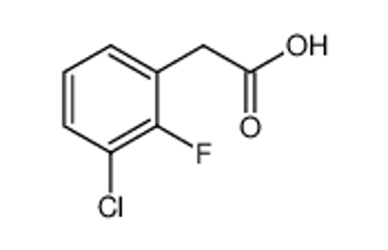 Picture of 2-(3-chloro-2-fluorophenyl)acetic acid
