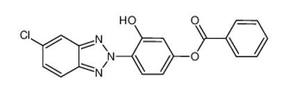 Picture of [4-(5-chlorobenzotriazol-2-yl)-3-hydroxyphenyl] benzoate