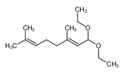 Show details for (2E)-1,1-diethoxy-3,7-dimethylocta-2,6-diene
