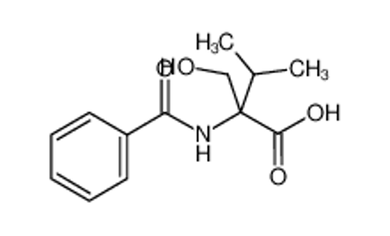Picture of (2S)-2-benzamido-2-(hydroxymethyl)-3-methylbutanoate