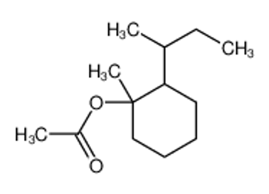 Picture of (2-butan-2-yl-1-methylcyclohexyl) acetate