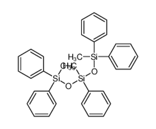Picture of methyl-bis[[methyl(diphenyl)silyl]oxy]-phenylsilane