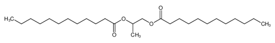 Picture of Dodecanoic acid 1-methyl-1,2-ethanediyl ester