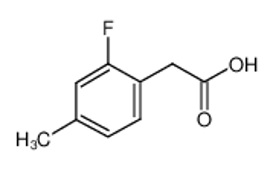 Picture of 2-Fluoro-4-methylphenylacetic acid