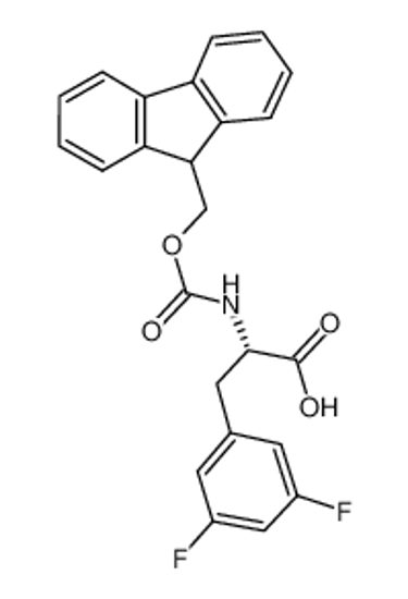 Picture of (2S)-3-(3,5-difluorophenyl)-2-(9H-fluoren-9-ylmethoxycarbonylamino)propanoic acid