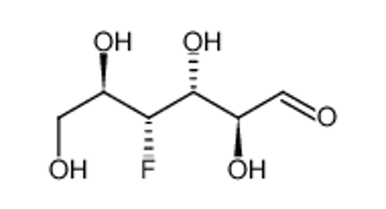 Picture of (2S,3R,4R,5R)-4-fluoro-2,3,5,6-tetrahydroxyhexanal