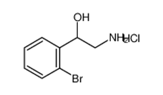Picture of 2-AMINO-1-(2-BROMO-PHENYL)-ETHANOL HYDROCHLORIDE