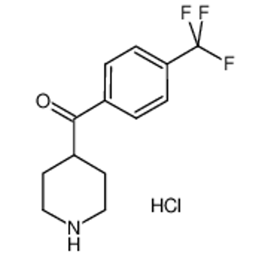 Picture of piperidin-4-yl-[4-(trifluoromethyl)phenyl]methanone,hydrochloride