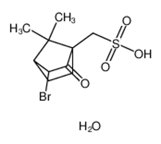 Picture of (2-bromo-7,7-dimethyl-3-oxo-4-bicyclo[2.2.1]heptanyl)methanesulfonic acid