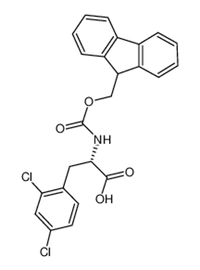 Picture of (2S)-3-(2,4-dichlorophenyl)-2-(9H-fluoren-9-ylmethoxycarbonylamino)propanoic acid