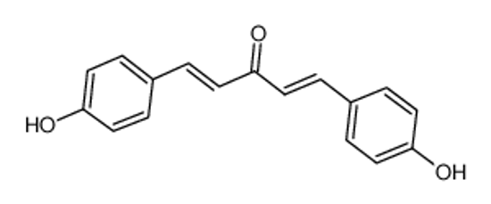 Picture of (1E,4E)-1,5-bis(4-hydroxyphenyl)penta-1,4-dien-3-one