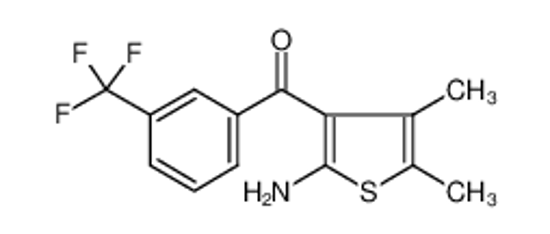 Picture of (2-amino-4,5-dimethylthiophen-3-yl)-[3-(trifluoromethyl)phenyl]methanone