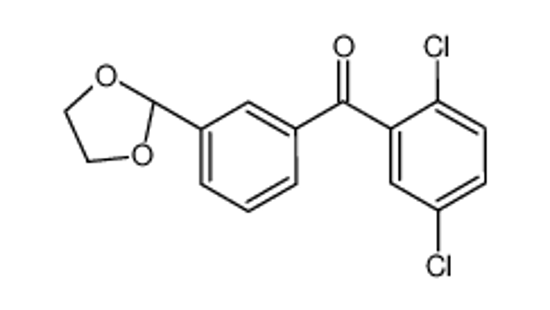 Picture of (2,5-dichlorophenyl)-[3-(1,3-dioxolan-2-yl)phenyl]methanone