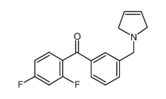 Picture of (2,4-difluorophenyl)-[3-(2,5-dihydropyrrol-1-ylmethyl)phenyl]methanone