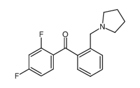 Picture of (2,4-difluorophenyl)-[2-(pyrrolidin-1-ylmethyl)phenyl]methanone