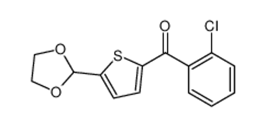 Picture of (2-chlorophenyl)-[5-(1,3-dioxolan-2-yl)thiophen-2-yl]methanone