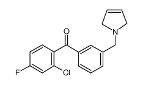 Picture of (2-chloro-4-fluorophenyl)-[3-(2,5-dihydropyrrol-1-ylmethyl)phenyl]methanone