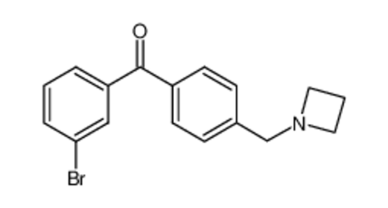 Picture of [4-(azetidin-1-ylmethyl)phenyl]-(3-bromophenyl)methanone