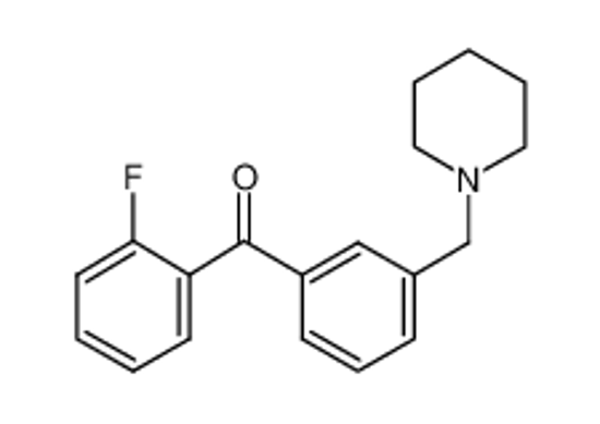 Picture of (2-fluorophenyl)-[3-(piperidin-1-ylmethyl)phenyl]methanone