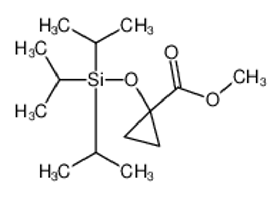 Picture of 1-(Triisopropylsilyloxy)cyclopropylcarboxylic Acid Methyl Ester