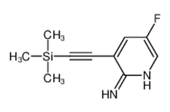Picture of 5-Fluoro-3-[(trimethylsilyl)ethynyl]-2-pyridinamine