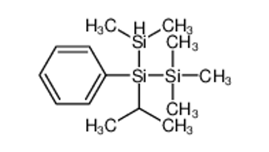 Picture of dimethylsilyl-phenyl-propan-2-yl-trimethylsilylsilane