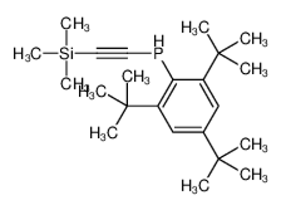 Picture of (2,4,6-tritert-butylphenyl)-(2-trimethylsilylethynyl)phosphane