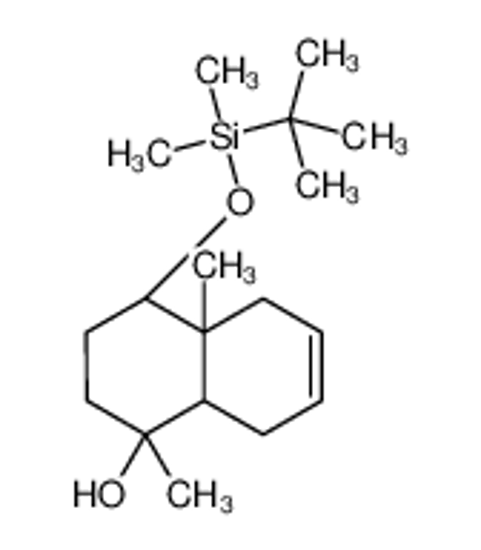 Picture of (1R,4S,4aS,8aS)-4-[tert-butyl(dimethyl)silyl]oxy-1,4a-dimethyl-2,3,4,5,8,8a-hexahydronaphthalen-1-ol