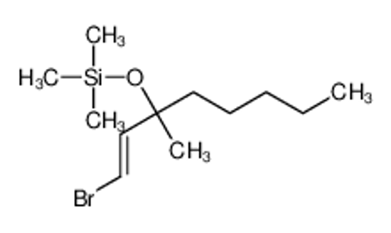 Picture of (1-bromo-3-methyloct-1-en-3-yl)oxy-trimethylsilane