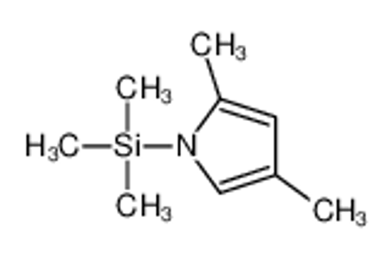 Picture of (2,4-dimethylpyrrol-1-yl)-trimethylsilane