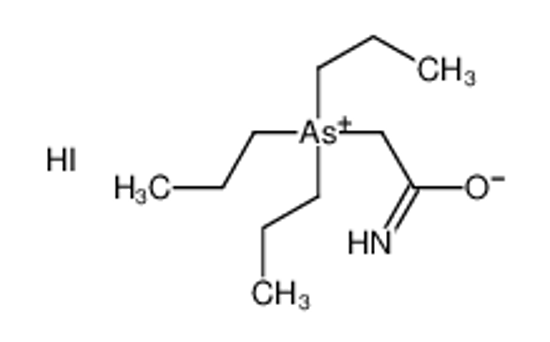 Picture of (2-amino-2-oxoethyl)-tripropylarsanium,iodide