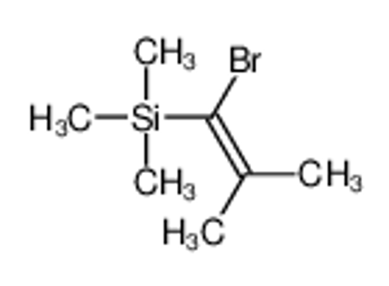 Picture of (1-bromo-2-methylprop-1-enyl)-trimethylsilane