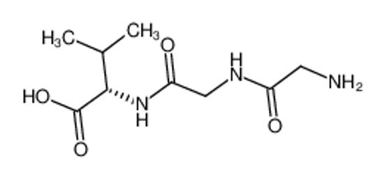 Picture of (2S)-2-[[2-[(2-aminoacetyl)amino]acetyl]amino]-3-methylbutanoic acid