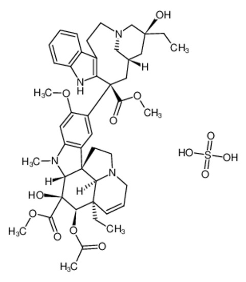 Picture of vincaleukoblastine sulfate