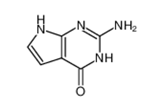 Picture of 2-Amino-4-hydroxypyrrolo[2,3-d]pyrimidine
