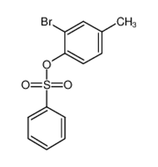 Picture of (2-bromo-4-methylphenyl) benzenesulfonate