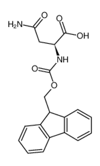Picture of (2S)-4-amino-2-(9H-fluoren-9-ylmethoxycarbonylamino)-4-oxobutanoic acid