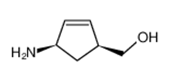 Picture of (1S-cis)-4-Amino-2-cyclopentene-1-methanol