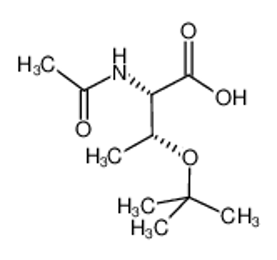 Picture of (2S,3R)-2-Acetamido-3-(tert-butoxy)butanoic acid