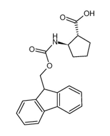 Picture of (1R,2R)-2-(9H-fluoren-9-ylmethoxycarbonylamino)cyclopentane-1-carboxylic acid